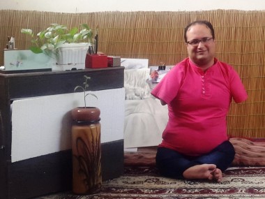 گفت‌وگوی «دنیای اقتصاد» با مصطفی شریعتی، نقاش با استعداد مشهدی: