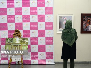 گزارشی از نمایشگاه نقاشی به نفع کودکان مبتلا به سرطان؛